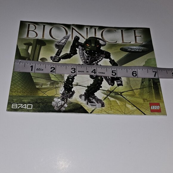 INSTRUCTIONS ONLY Lego Bionicle 8740 Booklet Manual Replacement INSTRUCTION ONLY - Picture 2 of 5